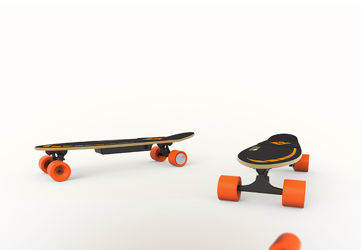 3.6KG Lightweight Skateboard Portable with Handle Design