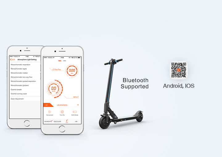 Smart App Links You with Your Scooter