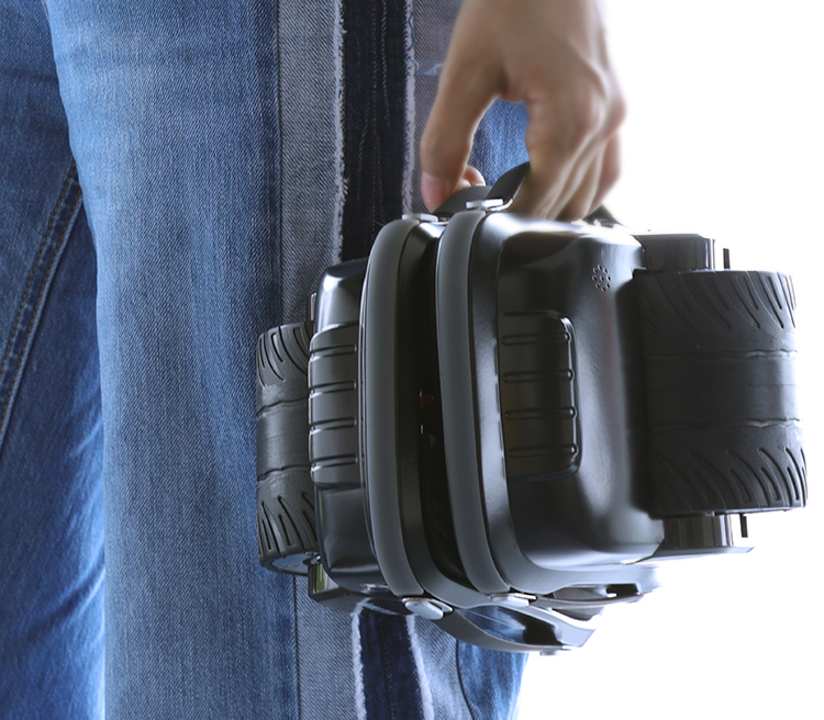 Only 3.3kg per Unit, Portable Belts Design, Free Free to Take X1 to Anywhere.